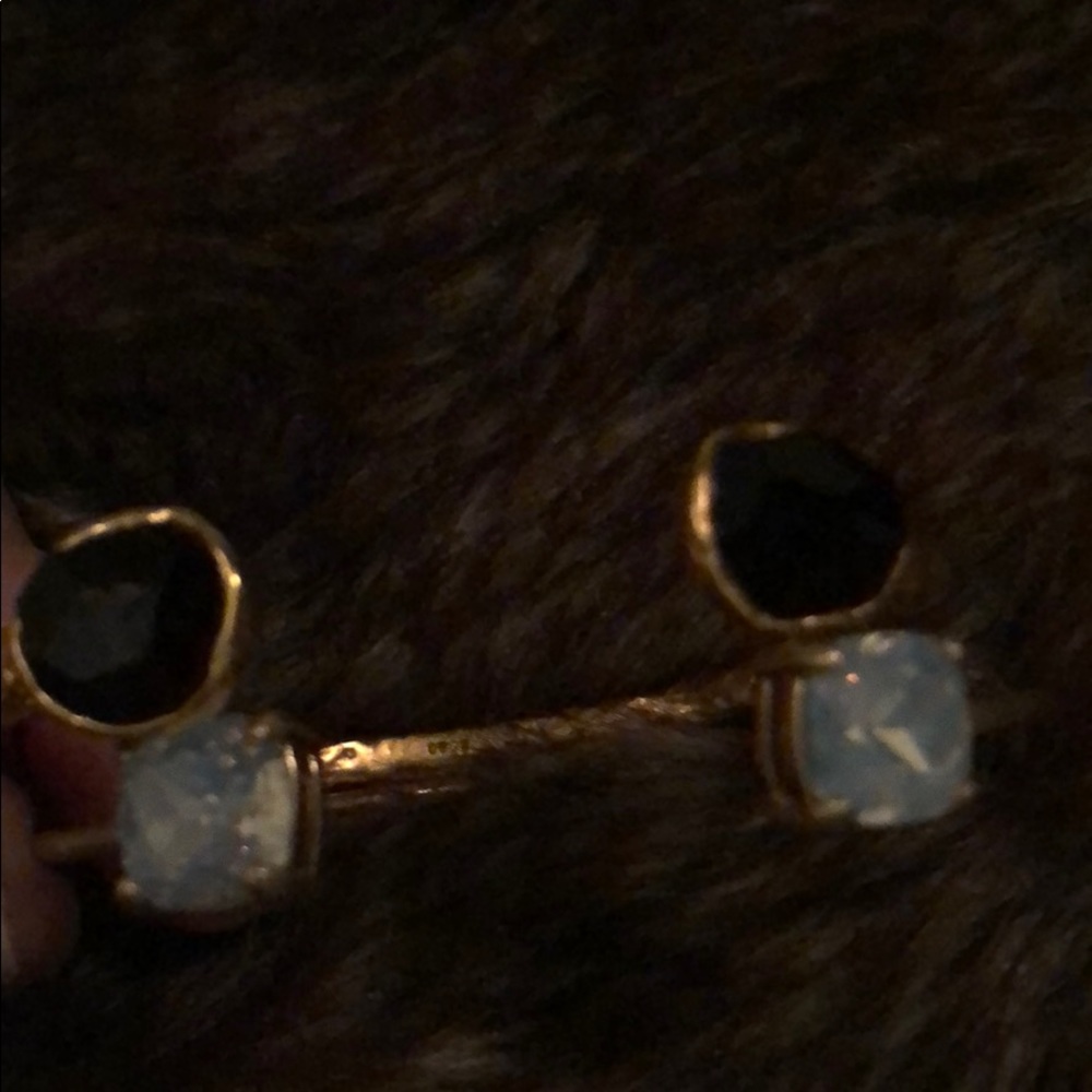 Two Gold Bangle Bracelets - image 4